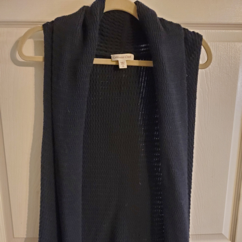 Coldwater Creek Cardigan Sweater Vest